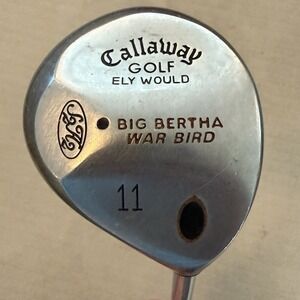 Callaway Big Bertha War Bird 11 Wood Ely Would Memphis 10 Steel Shaft Golf Club